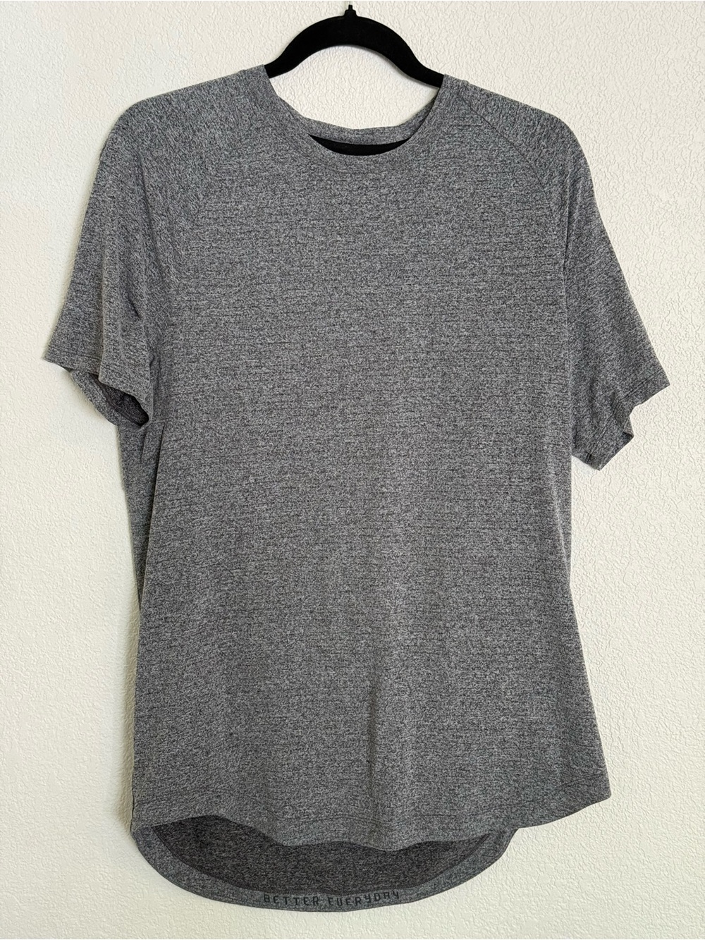 Lululemon Drysense Mesh Short Sleeve
Heathered Black